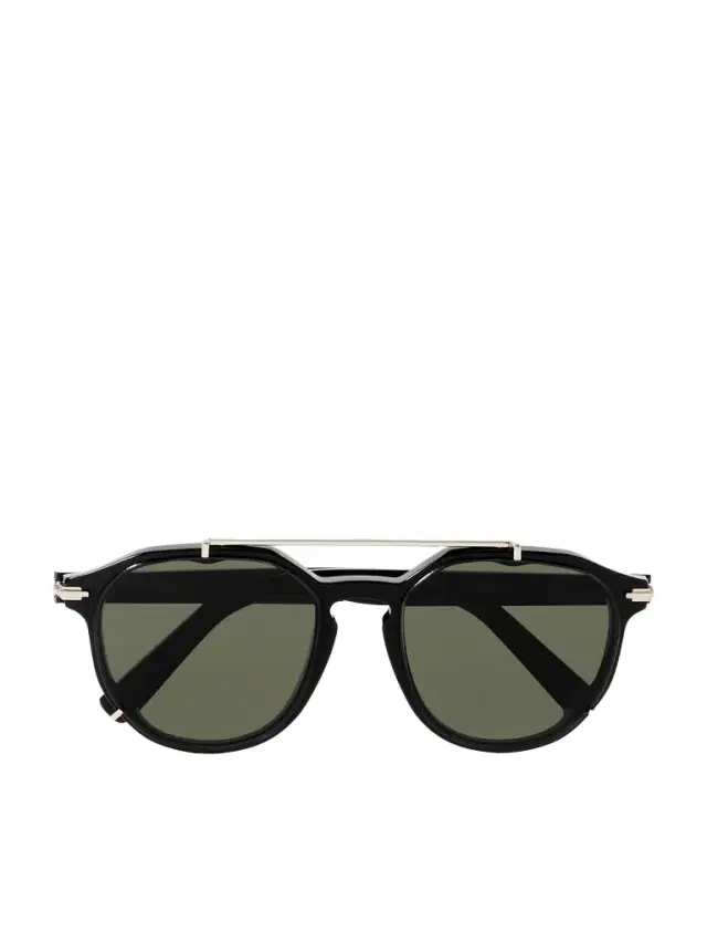 DIOR Eyewear DiorBlackSuit RI Aviator-Style Acetate and Gold-Tone Sunglasses - Men