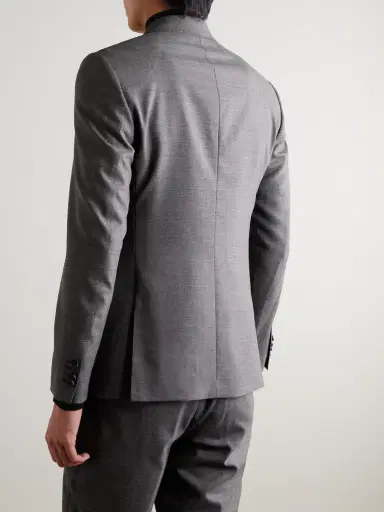 MR P. Slim-Fit Double-Breasted Wool Suit Jacket - Men | Thumbnail 4