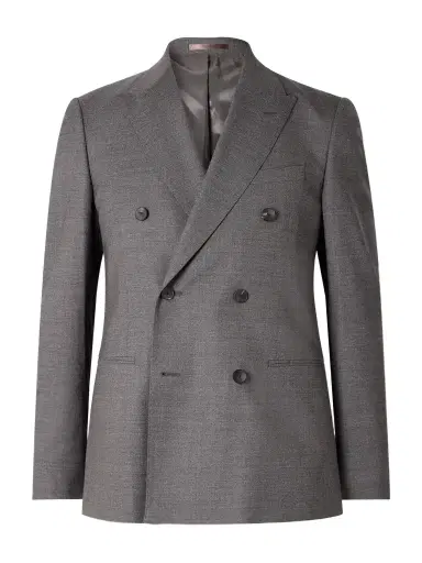 MR P. Slim-Fit Double-Breasted Wool Suit Jacket - Men | Thumbnail 1