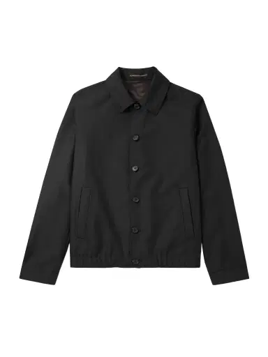 Incotex Incotex Wool and Mohair-Blend Twill Bomber Jacket - Men | Thumbnail 1