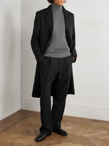 Zegna Cashmere and Silk-Blend Rollneck Sweater - Men | Thumbnail 2 Zegna Cashmere and Silk-Blend Rollneck Sweater - Men | Thumbnail 2