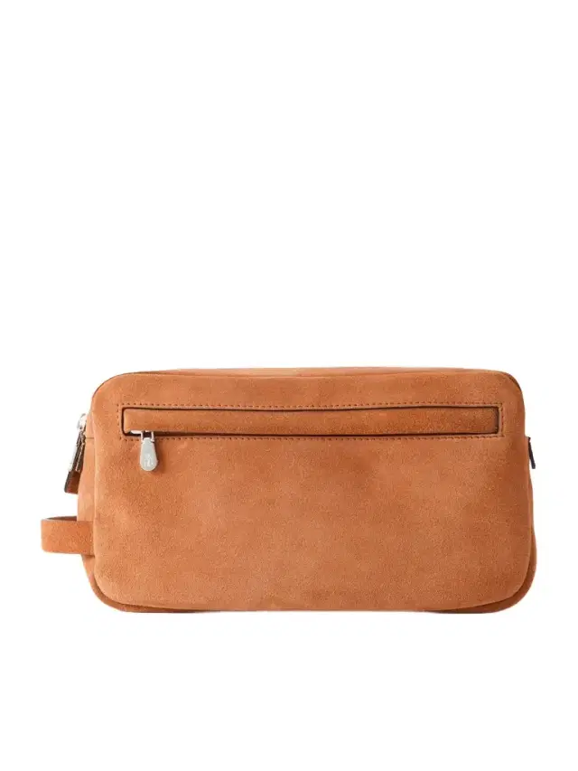 Suede Wash Bag - Men