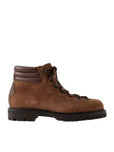 Yuketen Vettore Leather-Trimmed Suede Boots - Men | Thumbnail 1 Yuketen Vettore Leather-Trimmed Suede Boots - Men | Thumbnail 1
