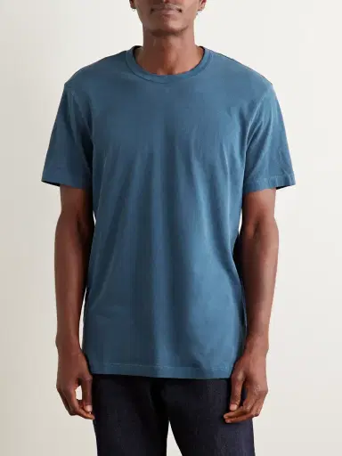 James Perse Combed Cotton-Jersey T-Shirt - Men | Thumbnail 3