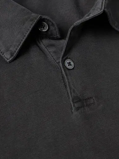 James Perse Supima Cotton-Jersey Polo Shirt - Men | Thumbnail 5