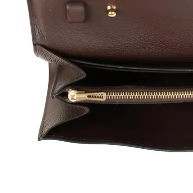 HERMÈS Hermes Constance Wallet To Go Moka Evercolor Gold Hardware | Thumbnail 9 HERMÈS Hermes Constance Wallet To Go Moka Evercolor Gold Hardware | Thumbnail 9
