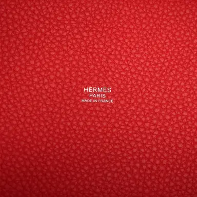 HERMÈS Hermes Picotin Lock 18 Vermillion Clemence Palladium Hardware | Thumbnail 8 HERMÈS Hermes Picotin Lock 18 Vermillion Clemence Palladium Hardware | Thumbnail 8