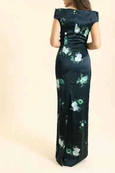 Erdem Short Sleeve Gown | Thumbnail 4