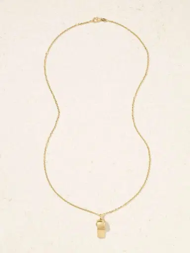 Anita Ko Baby Whistle 18-karat Gold Emerald Necklace | Thumbnail 4 Anita Ko Baby Whistle 18-karat Gold Emerald Necklace | Thumbnail 4