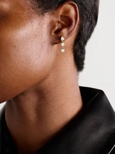 Anita Ko Elodie 18-karat Gold Diamond Earrings | Thumbnail 2 Anita Ko Elodie 18-karat Gold Diamond Earrings | Thumbnail 2