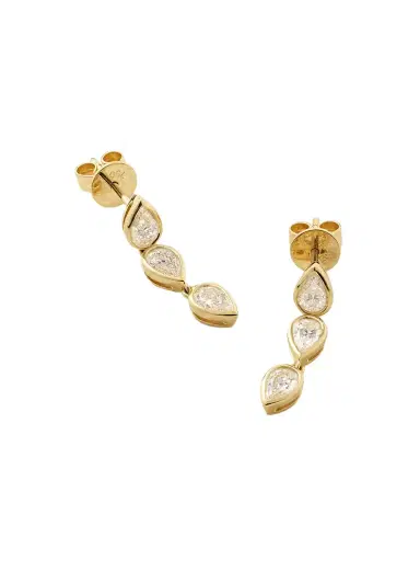 Anita Ko Elodie 18-karat Gold Diamond Earrings | Thumbnail 1 Anita Ko Elodie 18-karat Gold Diamond Earrings | Thumbnail 1