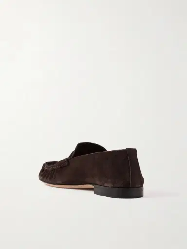 The Row Suede Loafers | Thumbnail 3 The Row Suede Loafers | Thumbnail 3