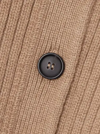 Le Kasha Cotai Belted Ribbed Organic Cashmere Cardigan | Thumbnail 4