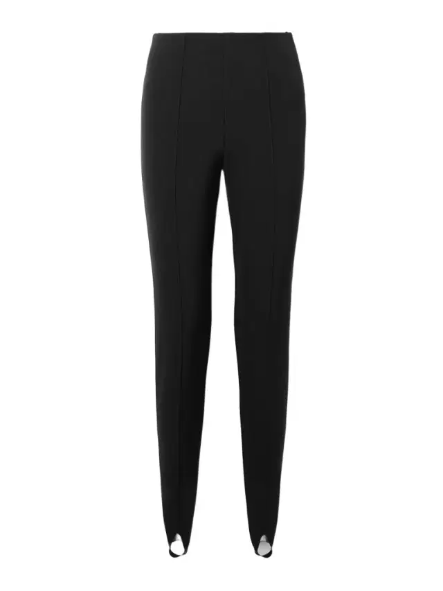Elaine Embroidered Stretch Stirrup Ski Pants