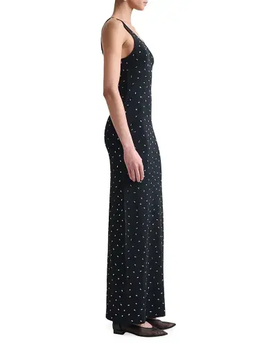 Altuzarra Women's Geordie Printed Maxi Dress - Black - Size Large | Thumbnail 3