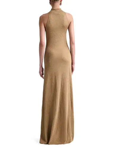 Altuzarra Women's Mitzi Metallic Sleeveless Column Gown | Thumbnail 4 Altuzarra Women's Mitzi Metallic Sleeveless Column Gown | Thumbnail 4