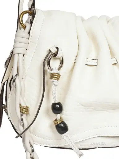 Isabel Marant Women's Bolton Leather Saddle Bag | Thumbnail 6