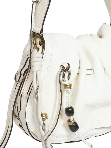 Isabel Marant Women's Bolton Leather Saddle Bag | Thumbnail 7
