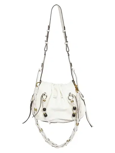 Isabel Marant Women's Bolton Leather Saddle Bag | Thumbnail 8