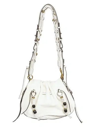 Isabel Marant Women's Bolton Leather Saddle Bag | Thumbnail 1