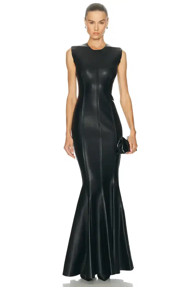 Norma Kamali Sleeveless Grace Fishtail Gown