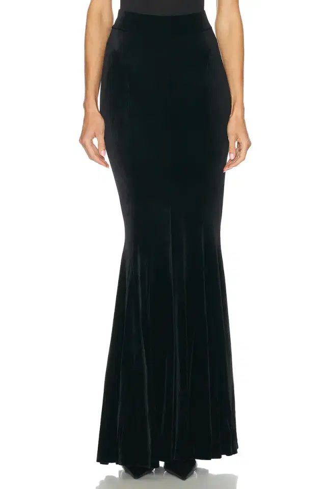 Norma Kamali Long Fishtail Skirt