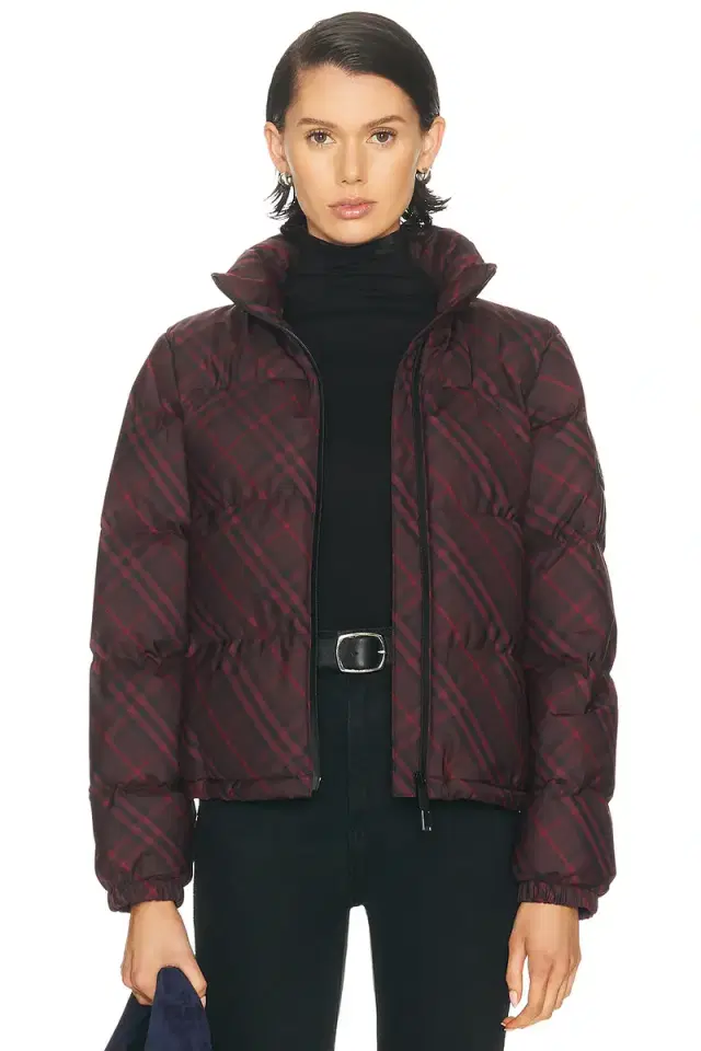 Burberry Ambleside Check Puffer