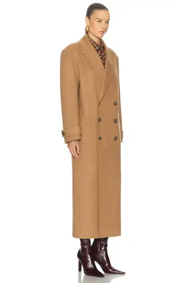 Saint Laurent Long Coat | Thumbnail 2