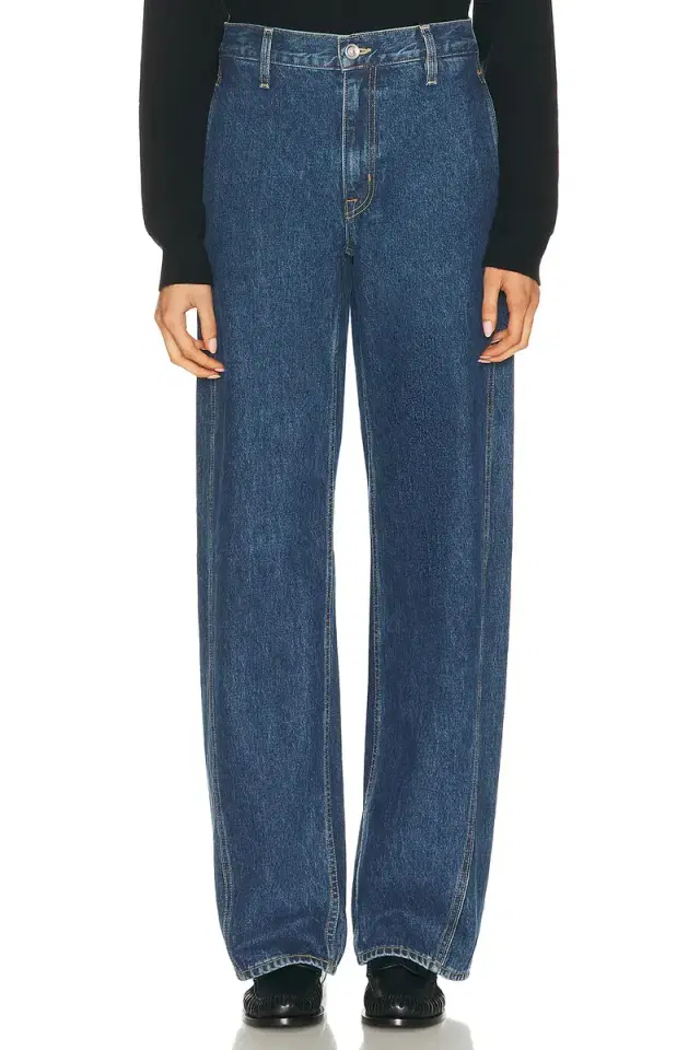 SLVRLAKE Cassie Chino High Rise Wide Leg