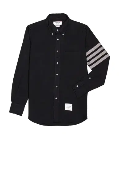 Thom Browne Straight Fit 4 Bar Shirt | Thumbnail 2