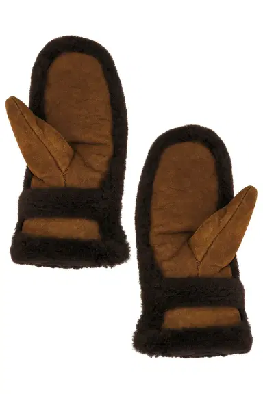 Yves Salomon Merino Mittens | Thumbnail 2