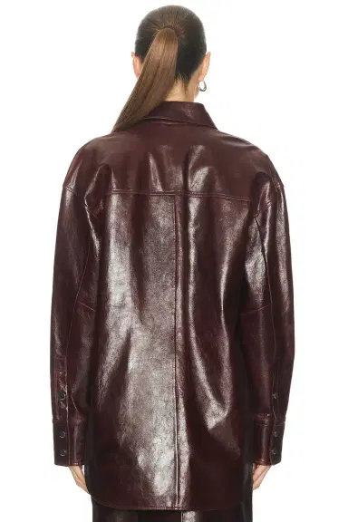 Sportmax Borel Leather Jacket | Thumbnail 3