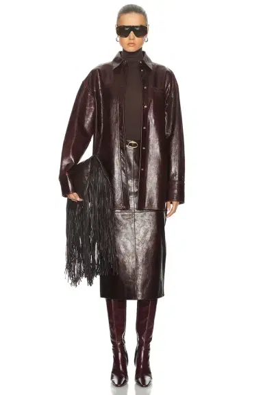 Sportmax Borel Leather Jacket | Thumbnail 4
