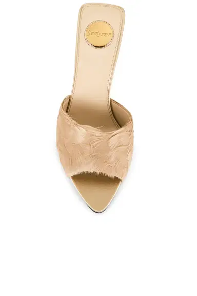 Saint Laurent Romy Mule Sandal | Thumbnail 4 Saint Laurent Romy Mule Sandal | Thumbnail 4