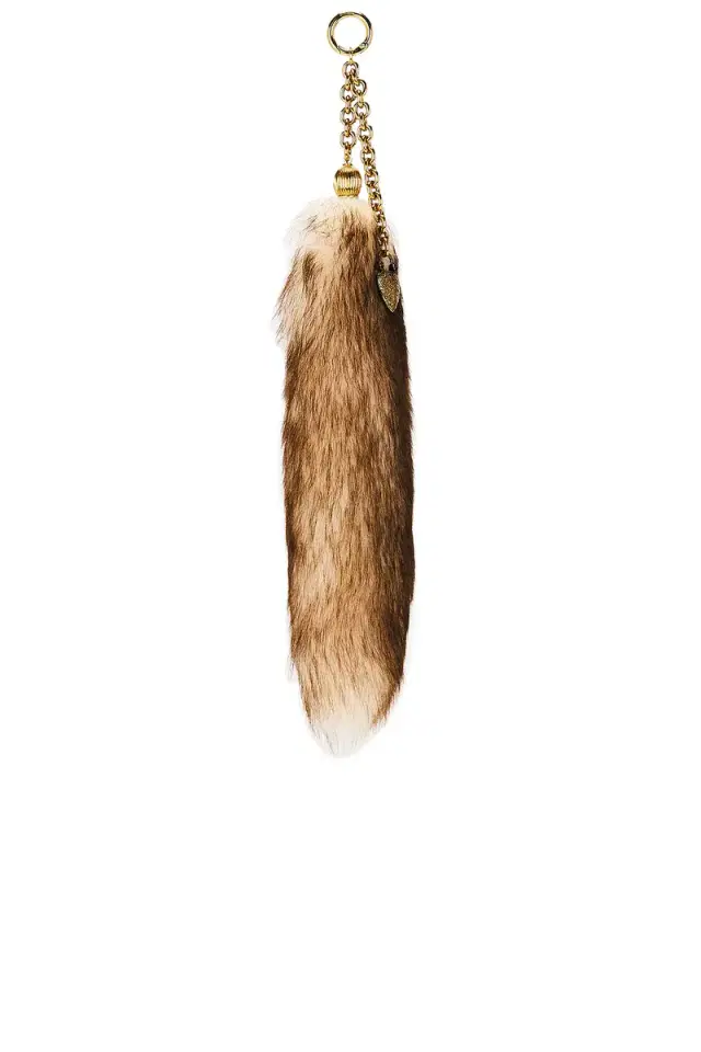 Chloe Shearling Fur Keychain