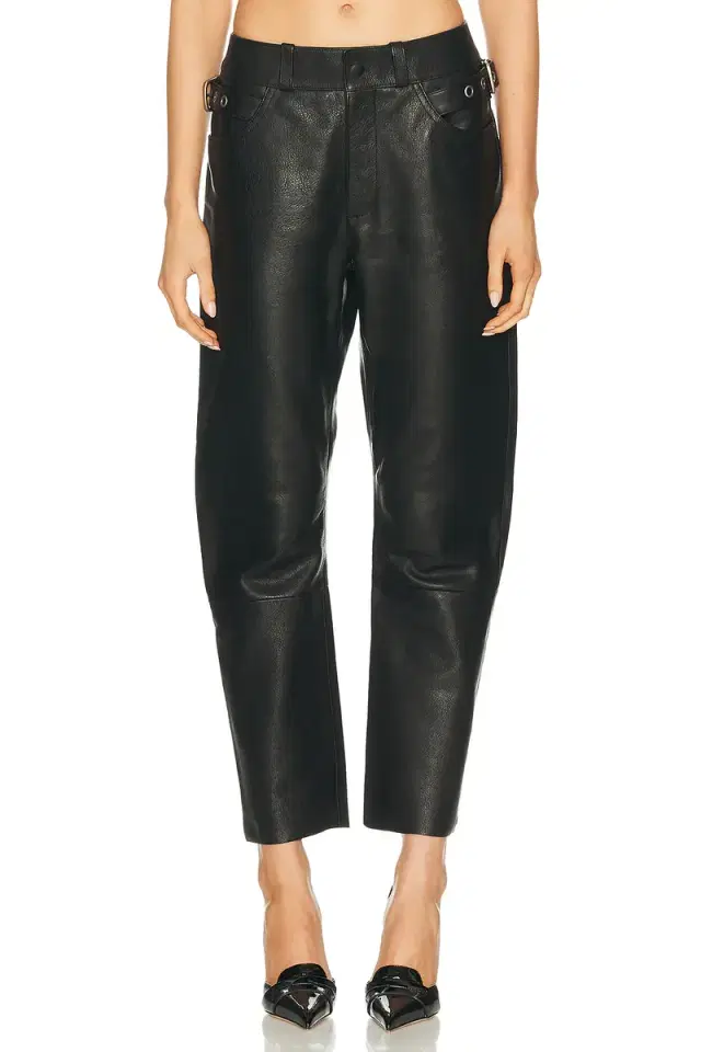 Tom Ford Bull Leather Biker Pant