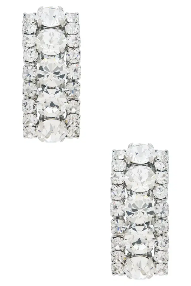 Alessandra Rich Crystal Earrings