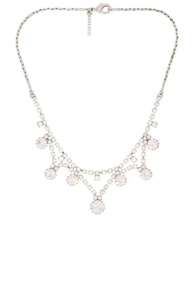 Alessandra Rich Crystal Necklace