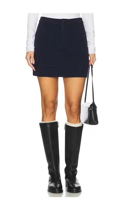 Guest In Residence Jean Mini Skirt