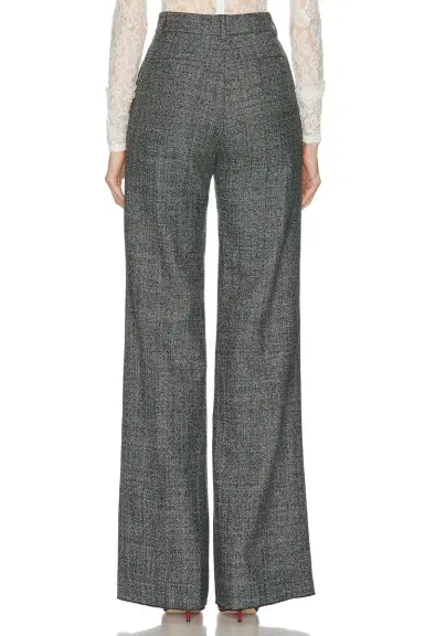 Valentino Wool Mouline Pant | Thumbnail 4 Valentino Wool Mouline Pant | Thumbnail 4