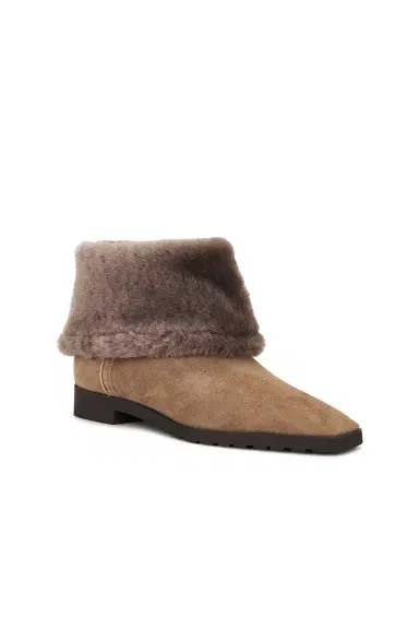 TOTEME Fold-down Shearling Boot | Thumbnail 2 TOTEME Fold-down Shearling Boot | Thumbnail 2