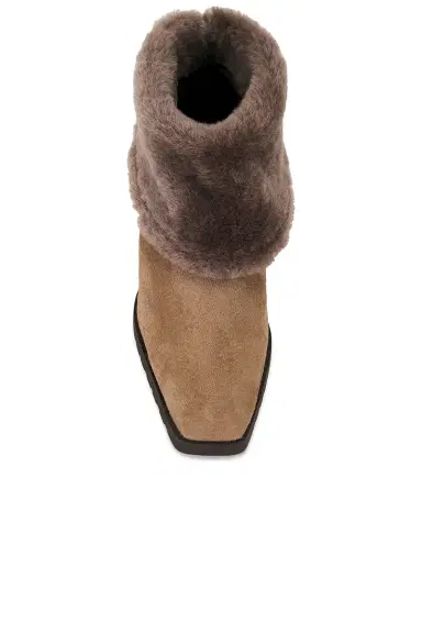 TOTEME Fold-down Shearling Boot | Thumbnail 4 TOTEME Fold-down Shearling Boot | Thumbnail 4