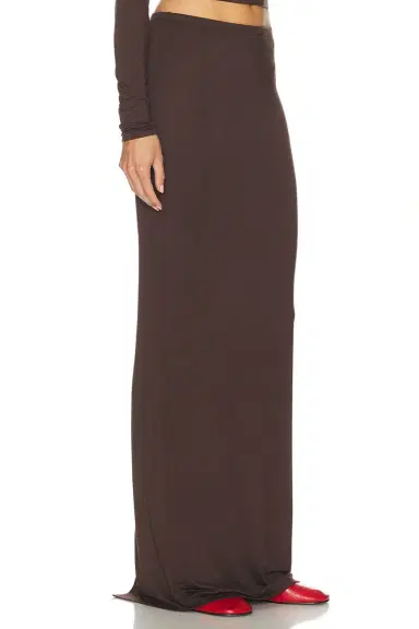 ÉTERNE Maxi Soft Jersey Skirt | Thumbnail 2 ÉTERNE Maxi Soft Jersey Skirt | Thumbnail 2