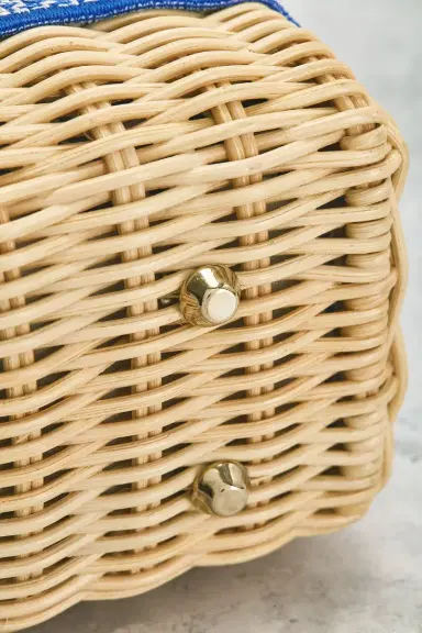 Dior Wicker Oblique Mini Lady Dior Handbag | Thumbnail 11
