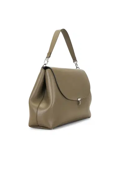 TOTEME T-lock Leather Satchel Bag | Thumbnail 5