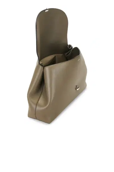 TOTEME T-lock Leather Satchel Bag | Thumbnail 6