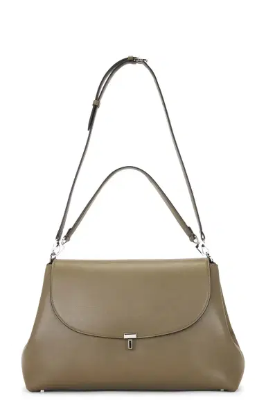 TOTEME T-lock Leather Satchel Bag | Thumbnail 1