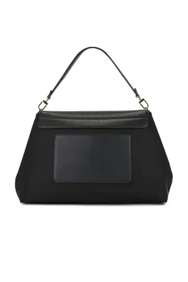 TOTEME T-lock Nylon Satchel Bag | Thumbnail 4