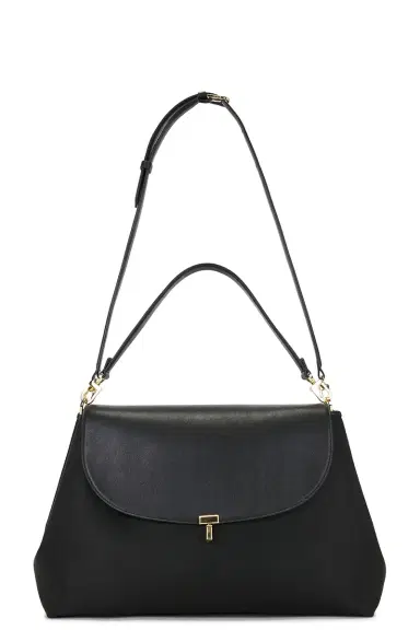 TOTEME T-lock Nylon Satchel Bag | Thumbnail 1
