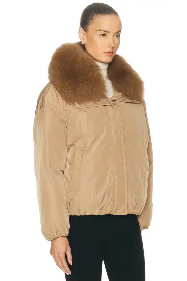 Yves Salomon Short Down Jacket | Thumbnail 2